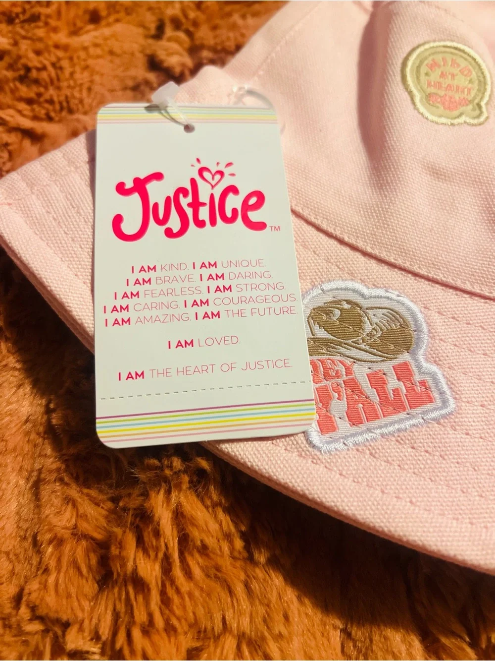 Justice cute bucket